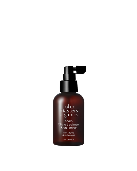 John Masters Organics Scalp treatment for hair growth and hair loss. Spray bottle.