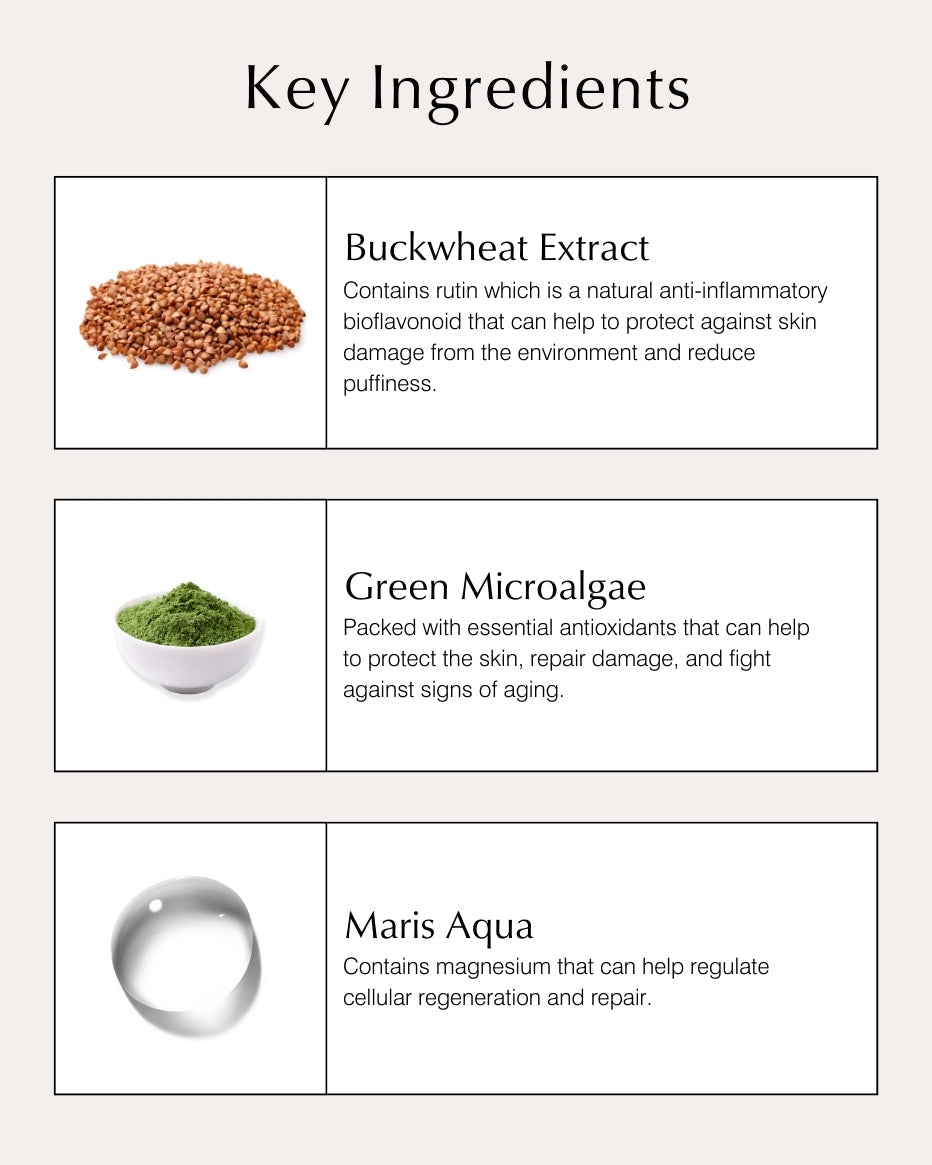 Eye Serum with Buckwheat & Green Microalgae